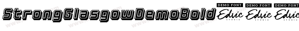 StrongGlasgowDemoBold-562j字体转换