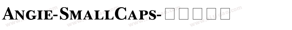 Angie-SmallCaps字体转换