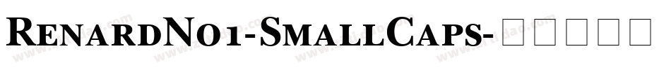 RenardNo1-SmallCaps字体转换