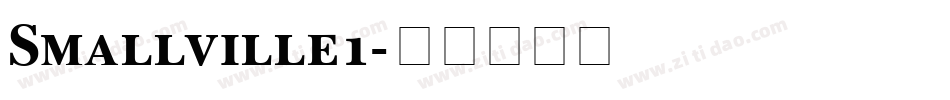 Smallville1字体转换