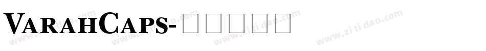 VarahCaps字体转换