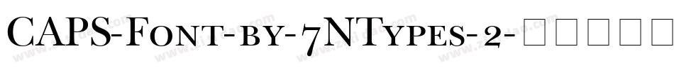 CAPS-Font-by-7NTypes-2字体转换