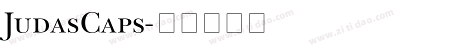 JudasCaps字体转换