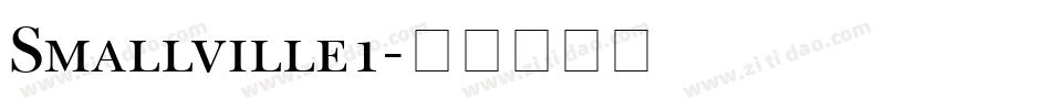 Smallville1字体转换
