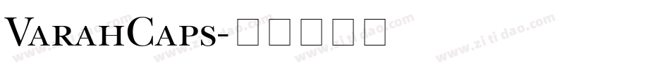 VarahCaps字体转换