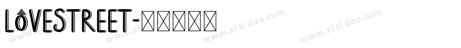 Lovestreet字体转换