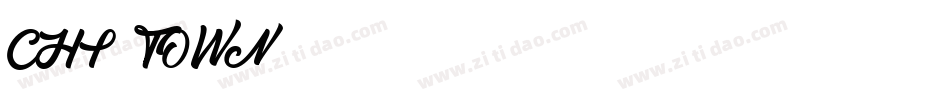 CHI-TOWN字体转换