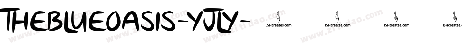 TheBlueOasis-YJLy字体转换