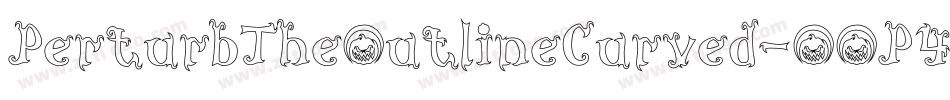 PerturbTheOutlineCurved-OOP4字体转换