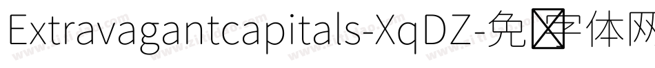 Extravagantcapitals-XqDZ字体转换