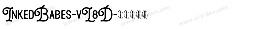 InkedBabes-vL8D字体转换