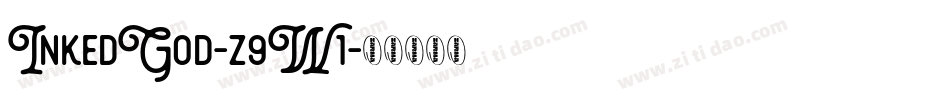 InkedGod-z9W1字体转换