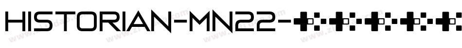 Historian-mn22字体转换