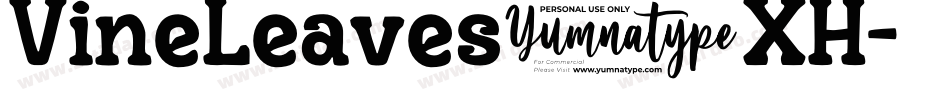 VineLeaves2XH字体转换
