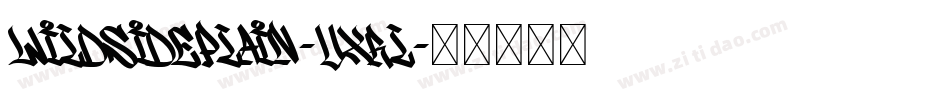 WildsidePlain-vXrL字体转换
