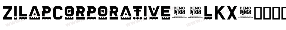 ZilapCorporative-2lKX字体转换