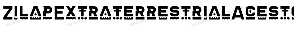 ZilapExtraterrestrialAcestorsDemoFuturistic-pl6O字体转换