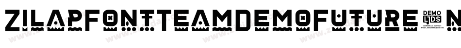 ZilapFontTeamDemoFuture-nRxwV字体转换