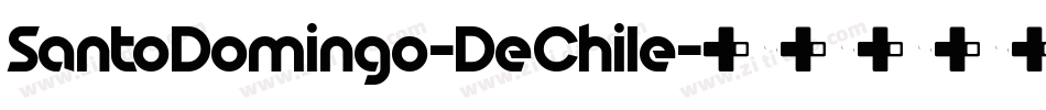 SantoDomingo-DeChile字体转换