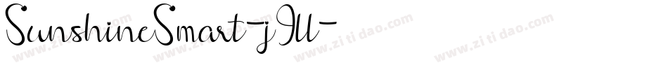SunshineSmart-j9ll字体转换