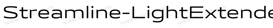 Streamline-LightExtended字体转换