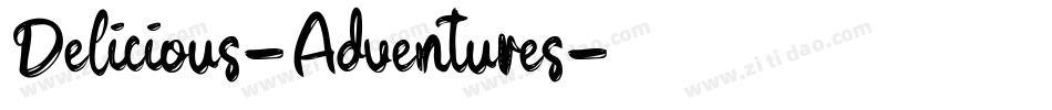 Delicious-Adventures字体转换