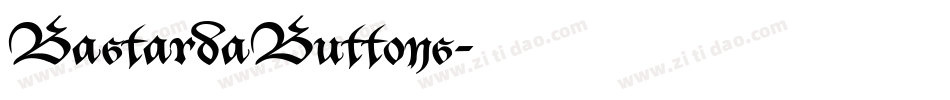 BastardaButtons字体转换