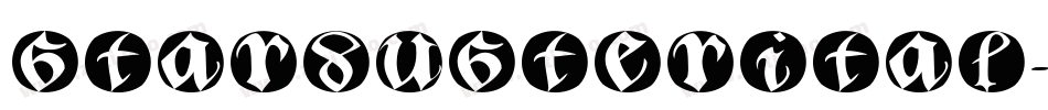 stardusterital字体转换