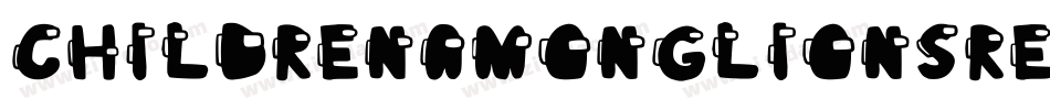 ChildrenAmongLionsRegular-eDJm字体转换