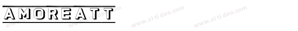 AmoreATT字体转换