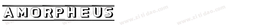 Amorpheus字体转换