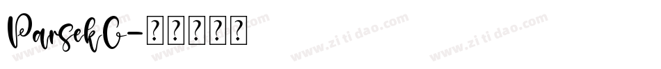 ParsekC字体转换