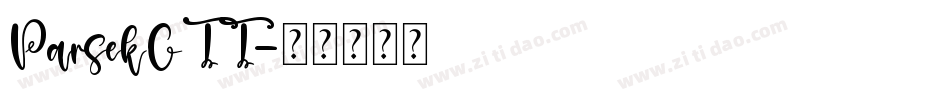 ParsekCTT字体转换
