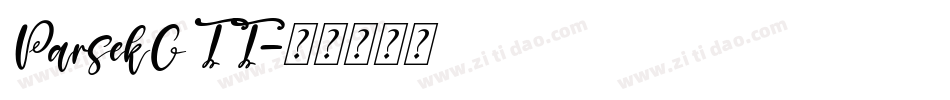 ParsekCTT字体转换