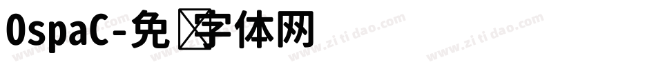 OspaC字体转换
