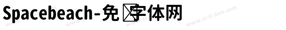 Spacebeach字体转换