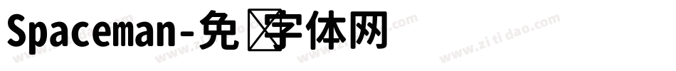 Spaceman字体转换