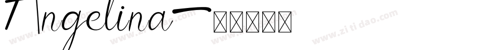 Angelina字体转换