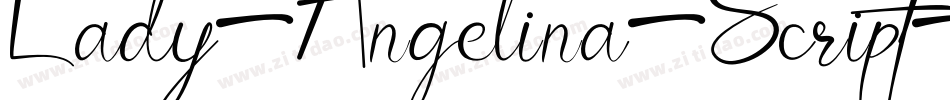 Lady-Angelina-Script字体转换