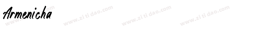 Armenicha字体转换