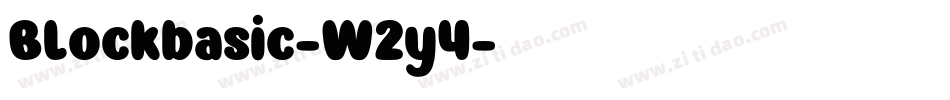 Blockbasic-W2y4字体转换
