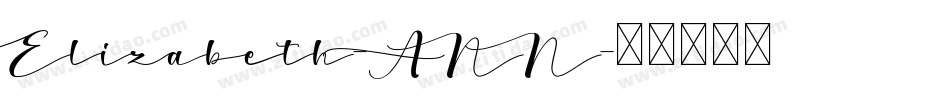 Elizabeth-ANN字体转换