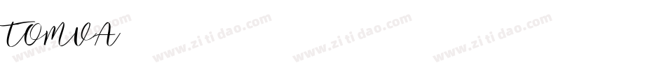TOMVA字体转换
