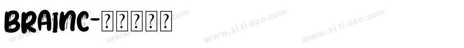BRAINC字体转换