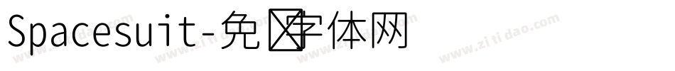 Spacesuit字体转换