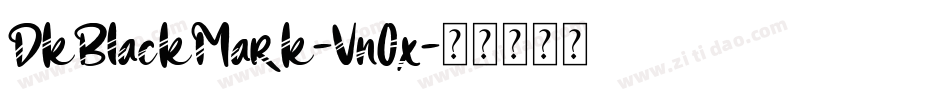 DkBlackMark-Vn0x字体转换