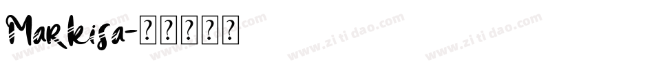 Markisa字体转换