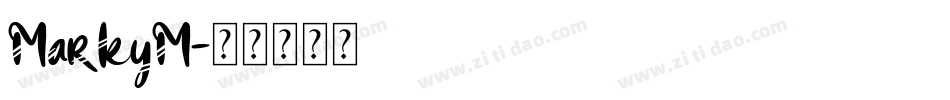 MarkyM字体转换