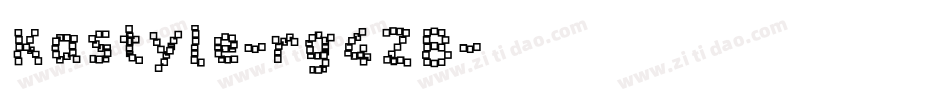Kastyle-rg4ZB字体转换