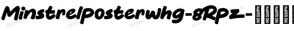 Minstrelposterwhg-8Rpz字体转换